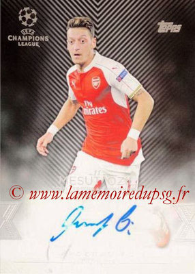 2015-16 - Topps UEFA Champions League Showcase Soccer - N° CLA-MO - Mesut OZIL (Arsenal FC) (Base Autographs Cards)