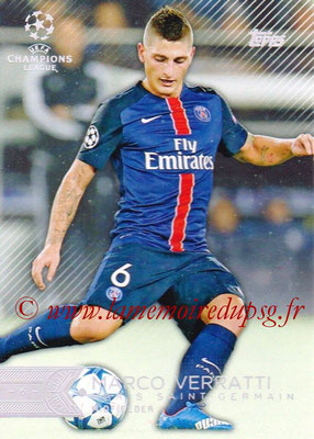 2015-16 - Topps UEFA Champions League Showcase Soccer - N° 004 - Marco VERATTI (Paris Saint-Germain)