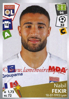 2017-18 - Panini Ligue 1 Stickers - N° 200 - Nabil FEKIR (Lyon)