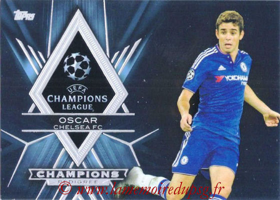 2015-16 - Topps UEFA Champions League Showcase Soccer - N° CP-O - OSCAR (Chelsea FC) (Champions Pedigree)