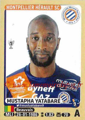 2015-16 - Panini Ligue 1 Stickers - N° 287 - Mustapha YATABARE (Montpellier Hérault SC)