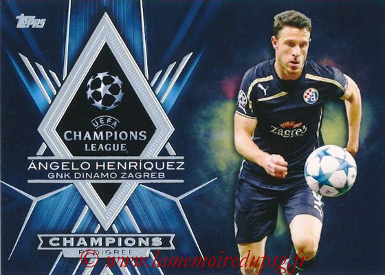 2015-16 - Topps UEFA Champions League Showcase Soccer - N° CP-AH - Angelo HENRIQUEZ (GNK Dinamo Zagreb) (Champions Pedigree)