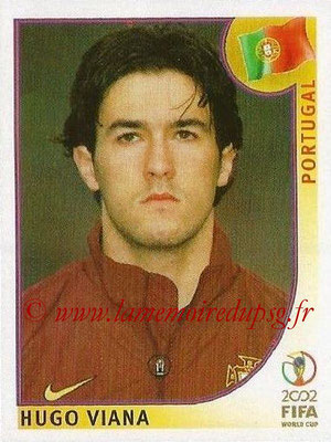 2002 - Panini FIFA World Cup Stickers - N° 304 - Hugo VIANA (Portugal)