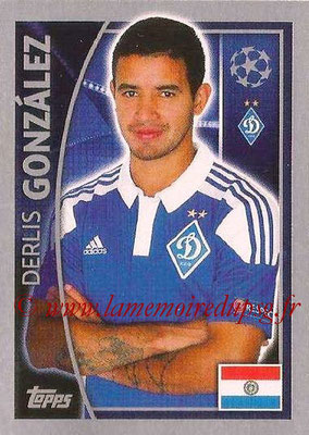 2015-16 - Topps UEFA Champions League Stickers - N° 489 - Derlis GONZALEZ (FC Dynamo Kiev)