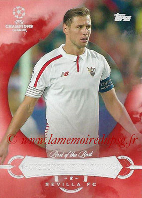 2015-16 - Topps UEFA Champions League Showcase Soccer - N° BB-GK - Grzegorz KRYCHOWIAK (FC Seville) (Best of the Best)