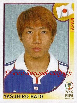 2002 - Panini FIFA World Cup Stickers - N° 535 - Yasuhiro HATO (Japon)