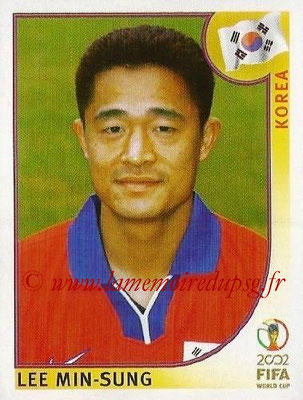 2002 - Panini FIFA World Cup Stickers - N° 245 - Lee MIN-SUNG (Corée)