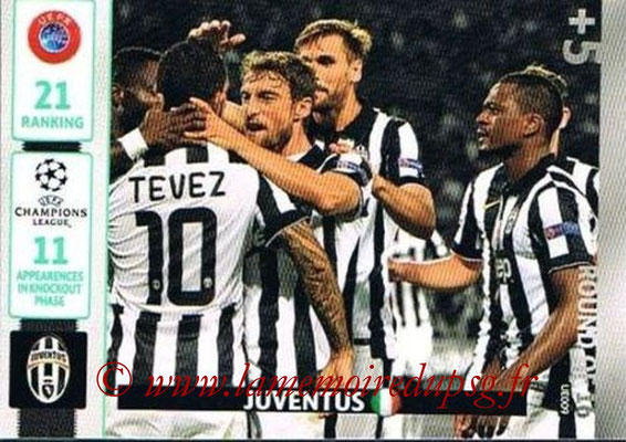 2014-15 - Adrenalyn XL champions League Update edition N° UE009 - Juventus FC (Round of 16)