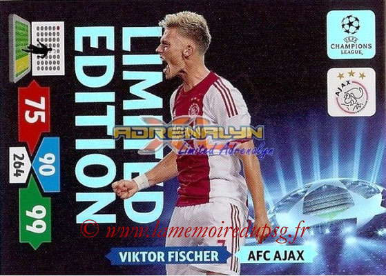 2013-14 - Adrenalyn XL champions League N° LE02 - Victor FISCHER (AFC Ajax) (Limited Edition)