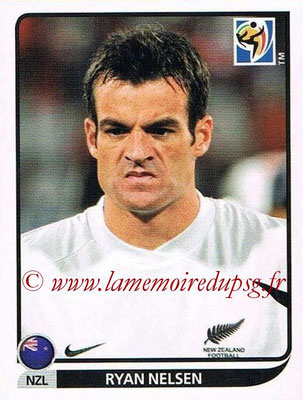 2010 - Panini FIFA World Cup South Africa Stickers - N° 451 - Ryan NELSEN (Nouvelle Zelande)