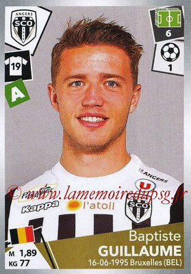 2017-18 - Panini Ligue 1 Stickers - N° 041 - Baptiste GUILLAUME (Angers)