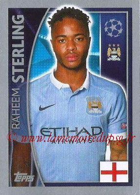 2015-16 - Topps UEFA Champions League Stickers - N° 257 - Raheem STERLING (Manchester City FC)