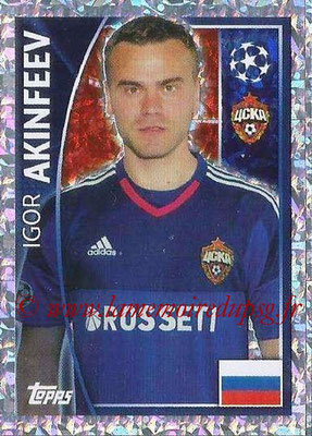 2015-16 - Topps UEFA Champions League Stickers - N° 120 - Igor AKINFEEV (CSKA Moscou)