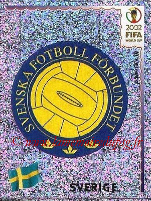 2002 - Panini FIFA World Cup Stickers - N° 440 - Logo Suède