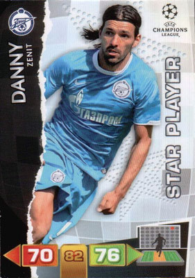 2011-12 - Panini Champions League Cards - N° 273 - DANNY (FC Zenit) (Star Player)