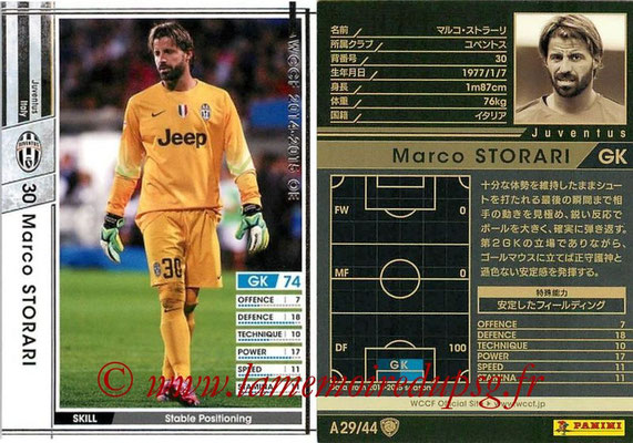 2013-14 - WCCF - N° A29 - Marco STORARI (Juventus FC)