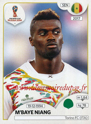 2018 - Panini FIFA World Cup Russia Stickers - N° 629 - M'Baye NIANG (Senegal)