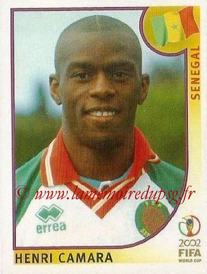 2002 - Panini FIFA World Cup Stickers - N° 058 - Henri CAMARA (Sénégal)