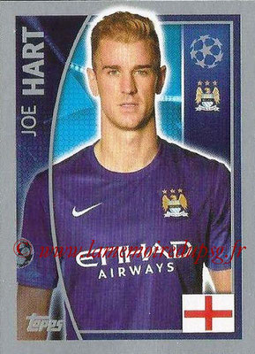 2015-16 - Topps UEFA Champions League Stickers - N° 249 - Joe HART (Manchester City FC)