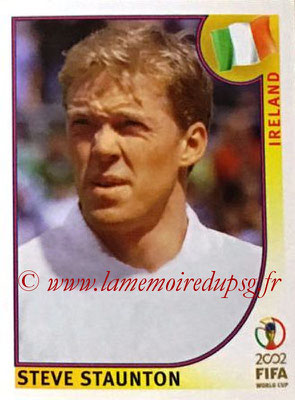 2002 - Panini FIFA World Cup Stickers - N° 355 - Steve STAUNTON (Irlande)