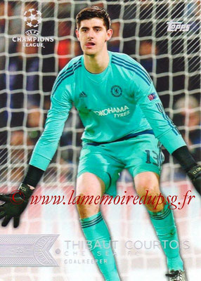 2015-16 - Topps UEFA Champions League Showcase Soccer - N° 157 - Thibaut COURTOIS (Chelsea FC)