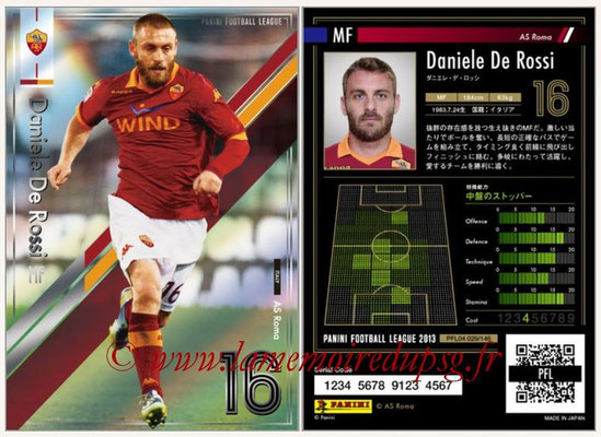 Panini Football League 2013 - PFL04 - N° 029 - Daniele DE ROSSI (AS Roma)