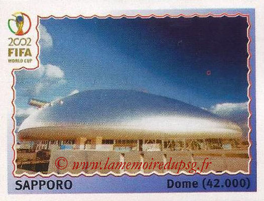 2002 - Panini FIFA World Cup Stickers - N° 023 - Stade Sapporo (Dome)