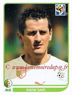 2010 - Panini FIFA World Cup South Africa Stickers - N° 237 - Rafik SAIFI (Algérie)