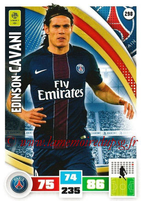 2016-17 - Panini Adrenalyn XL Ligue 1 - N° 298 - Edinson CAVANI (Paris Saint-Germain)