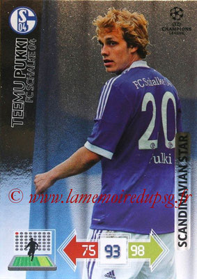 2012-13 - Adrenalyn XL champions League N° 360 - Teemu PUKKI (FC Schalke 04) (Scandinavian Star)