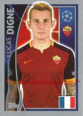 2015-16 - Topps UEFA Champions League Stickers - N° 339 - Lucas DIGNE (AS Roma)