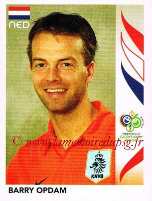 2006 - Panini FIFA World Cup Germany Stickers - N° 233 - Barry OPDAM (Pays Bas)
