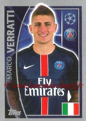 2015-16 - Topps UEFA Champions League Stickers - N° 024 - Marco VERRATTI (Paris Saint-Germain)