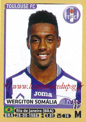 2015-16 - Panini Ligue 1 Stickers - N° 450 - Wergiton SOMALIA (Toulouse FC)