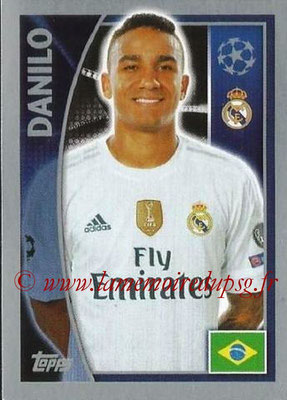 2015-16 - Topps UEFA Champions League Stickers - N° 037 - DANILO (Real Madrid CF)