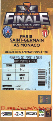 Ticket  PSG-Monaco  2017-18