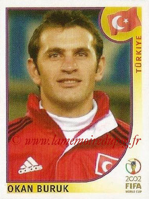 2002 - Panini FIFA World Cup Stickers - N° 197 - Okan BURUK (Turquie)