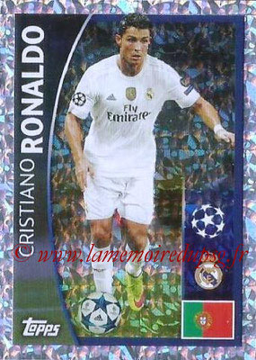 2015-16 - Topps UEFA Champions League Stickers - N° 010 - Cristiano RONALDO (Real Madrid CF)