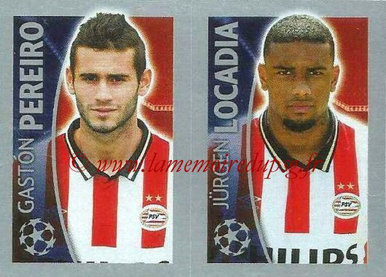 2015-16 - Topps UEFA Champions League Stickers - N° 103 - Gaston PEREIRO + Jûrgen LOCADIA (PSV Eindhoven)