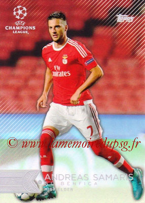 2015-16 - Topps UEFA Champions League Showcase Soccer - N° 056 -Andreas SAMARIS (SL Benfica)