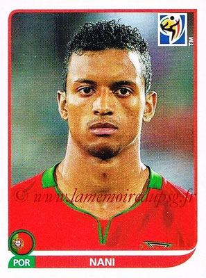 2010 - Panini FIFA World Cup South Africa Stickers - N° 557 - NANI (Portugal)