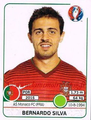 Panini Euro 2016 Stickers - N° 594 - Bernardo SILVA (Portugal)