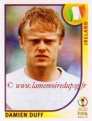 2002 - Panini FIFA World Cup Stickers - N° 357 - Damien DUFF (Irlande)