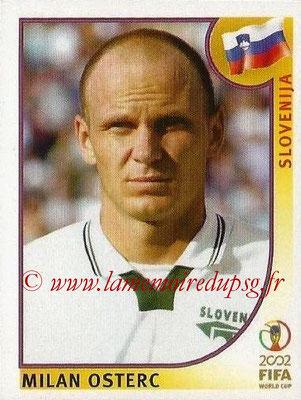 2002 - Panini FIFA World Cup Stickers - N° 131 - Milan OSTERC (Slovénie)