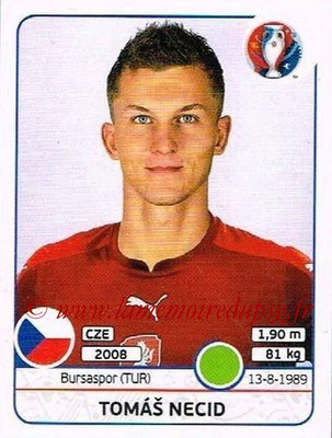 Panini Euro 2016 Stickers - N° 404 - Tomas NECID (République Tchèque)