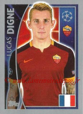 N° 339 - Lucas DIGNE (2013-??, PSG > 2015-16, Prêt à l'AS Roma, ITA)