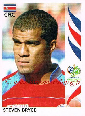 2006 - Panini FIFA World Cup Germany Stickers - N° 046 - Steven BRYCE (Costa Rica)