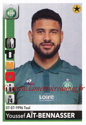 2018-19 - Panini Ligue 1 Stickers - N° T37 - Youssef AÏT-BENNASSER (Saint-Etienne) (Transfert) 
