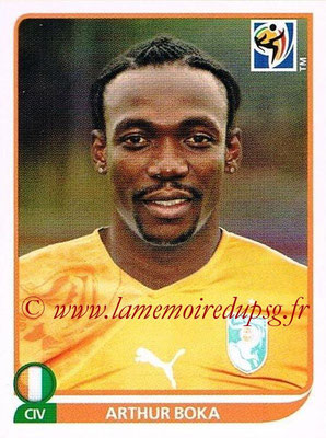 2010 - Panini FIFA World Cup South Africa Stickers - N° 529 - Arthur BOKA (Côte-d'Ivoire)