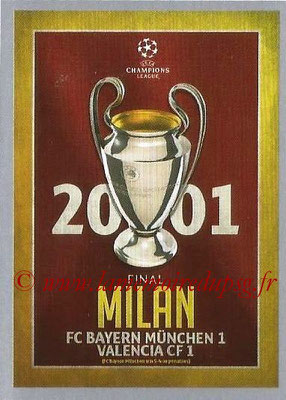 2015-16 - Topps UEFA Champions League Stickers - N° 593 - UEFA Champions League Final 2000-01